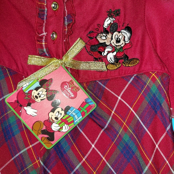 Toddler Disney Mickey & Minnie Christmas nightgown - Picture 3 of 3